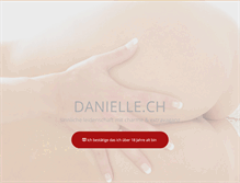 Tablet Screenshot of danielle.ch